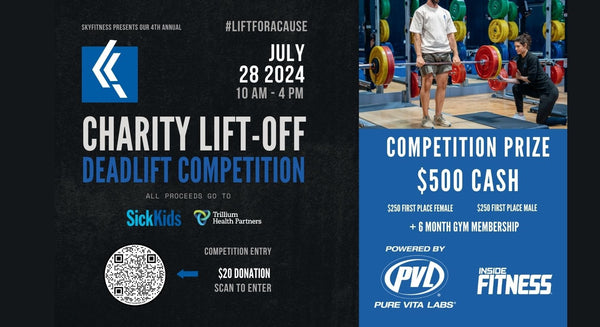 Get Ready for the SkyFitness Charity Lift-Off Sponsored by PVL - insidefitnessmag.com