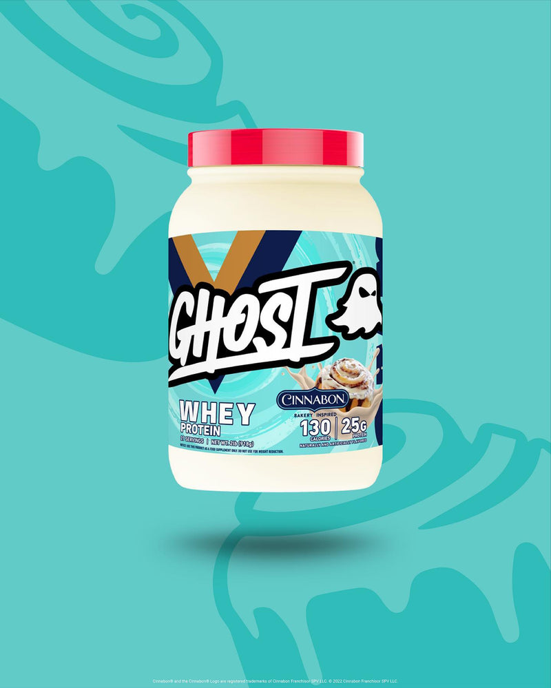 GHOST® and Cinnabon® Collab on New GHOST® Vegan and Whey Flavor Protein Powder - insidefitnessmag.com
