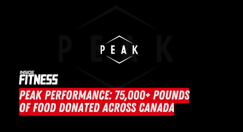 Peak Performance: 75,000+ Pounds of Food Donated Across Canada - insidefitnessmag.com